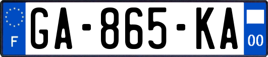GA-865-KA