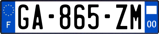 GA-865-ZM