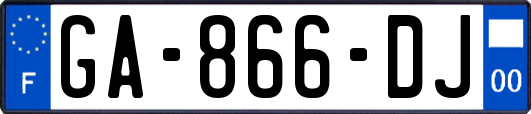 GA-866-DJ
