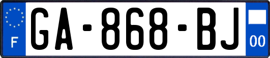 GA-868-BJ