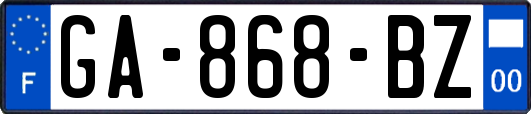 GA-868-BZ