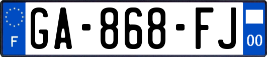 GA-868-FJ