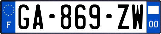 GA-869-ZW