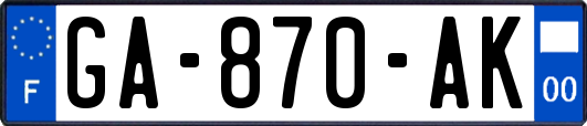 GA-870-AK