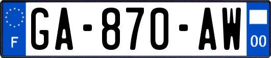 GA-870-AW