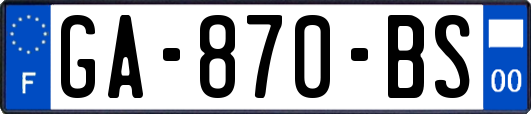 GA-870-BS