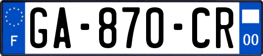 GA-870-CR