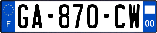 GA-870-CW