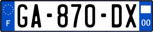 GA-870-DX
