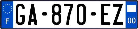 GA-870-EZ