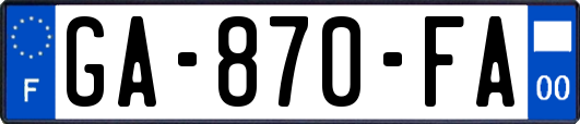 GA-870-FA