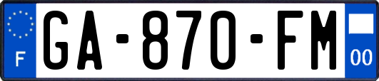 GA-870-FM
