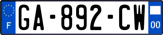 GA-892-CW