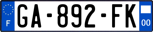 GA-892-FK
