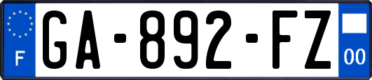 GA-892-FZ