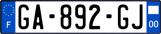 GA-892-GJ