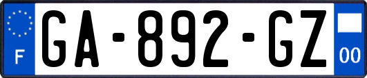 GA-892-GZ