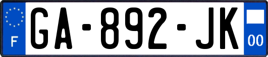 GA-892-JK