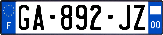 GA-892-JZ