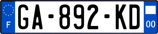 GA-892-KD