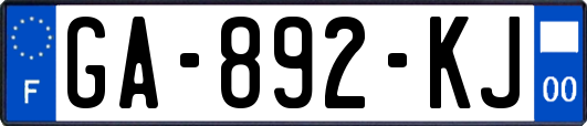 GA-892-KJ