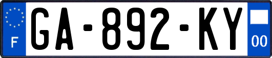 GA-892-KY