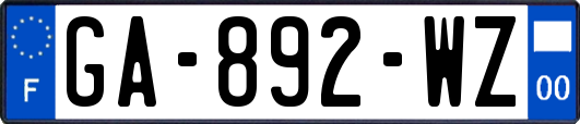 GA-892-WZ