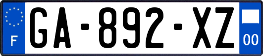 GA-892-XZ