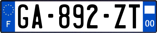 GA-892-ZT