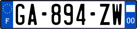 GA-894-ZW