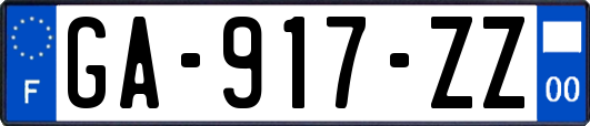 GA-917-ZZ