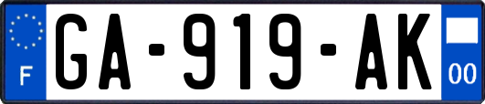 GA-919-AK