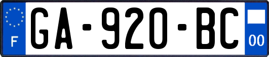 GA-920-BC