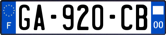 GA-920-CB