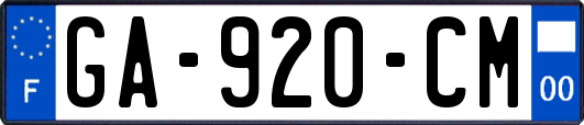 GA-920-CM
