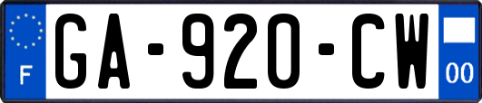 GA-920-CW