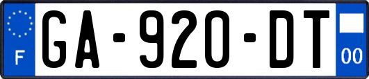 GA-920-DT