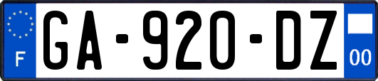 GA-920-DZ