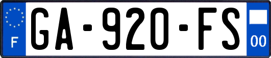 GA-920-FS