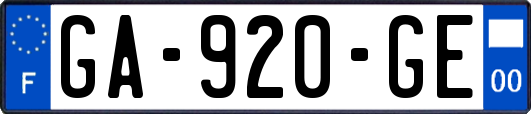 GA-920-GE