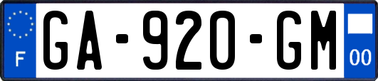 GA-920-GM