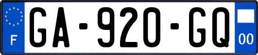 GA-920-GQ