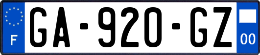 GA-920-GZ