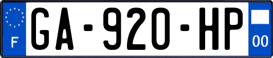 GA-920-HP