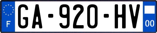 GA-920-HV