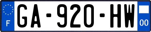 GA-920-HW