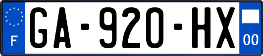 GA-920-HX