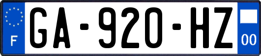 GA-920-HZ