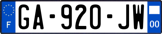 GA-920-JW