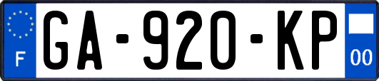 GA-920-KP